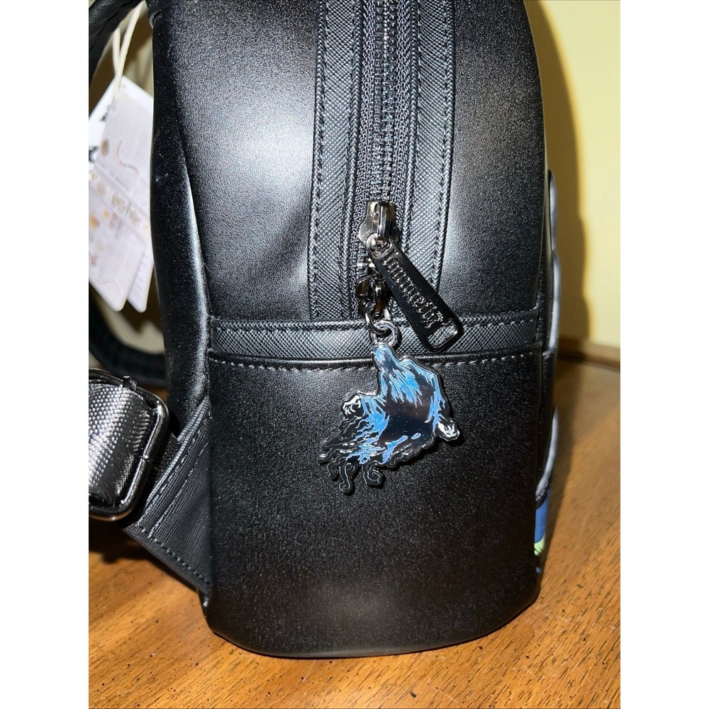 Loungefly - Harry Potter Dementors at Hogwarts Mini Backpack Glows In The Dark - Picture 5 of 8